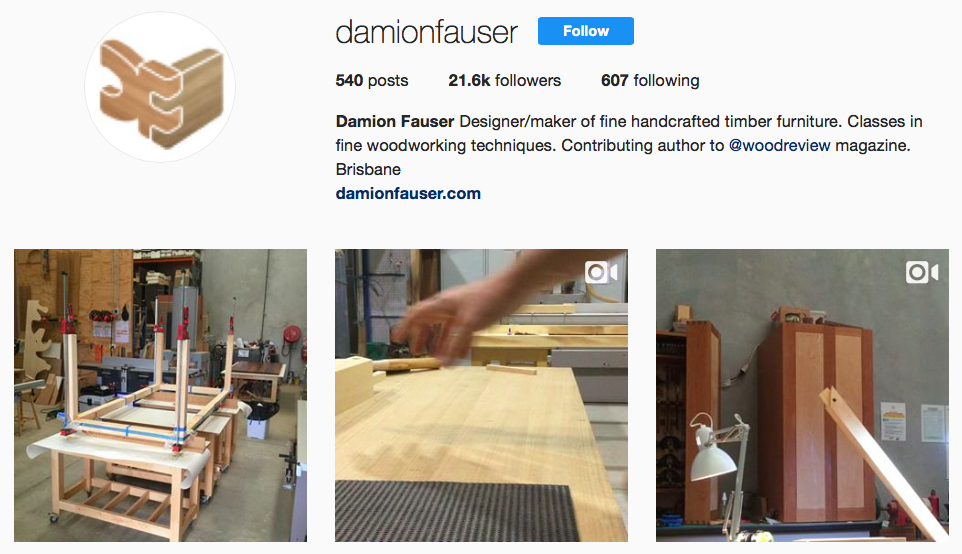 30 Woodworking Accounts You Should Follow On Instagram Man Made Diy Crafts For Men