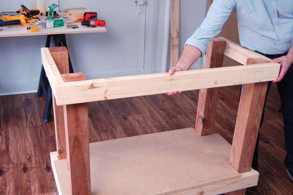 how to build a sturdy workbench in a single day man made